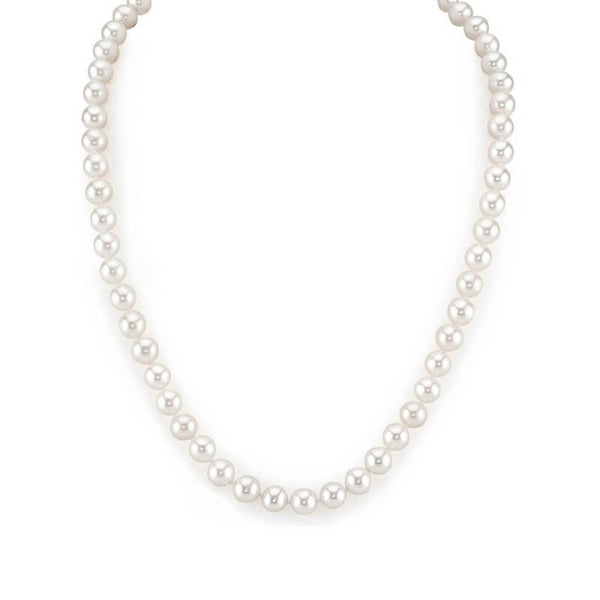 White Cultured Freshwater Pearl Necklace