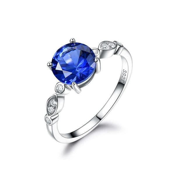 Birthstone Four Paws Sterling Silver Ring - ReadYourHeart