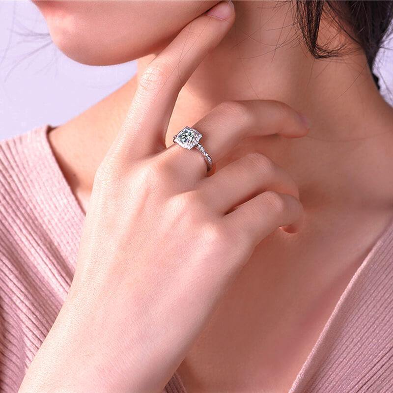 D color moissanite 18K gold luxury flower wedding band Ring - ReadYourHeart,RRL-FA1C216-1,RRL-FA1C216-15,RRL-FA1C216-2,RRL-FA1C216-3