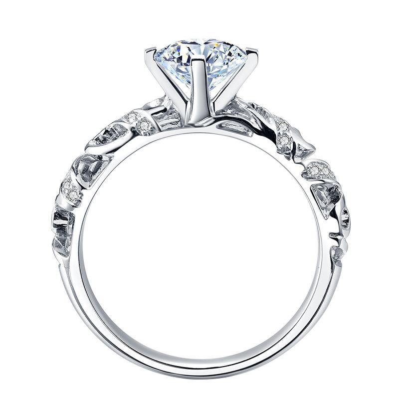 D color moissanite 18k gold luxury wedding band Ring - ReadYourHeartt,RRL-FA1C218-1,RRL-FA1C218-15,RRL-FA1C218-2,RRL-FA1C218-3