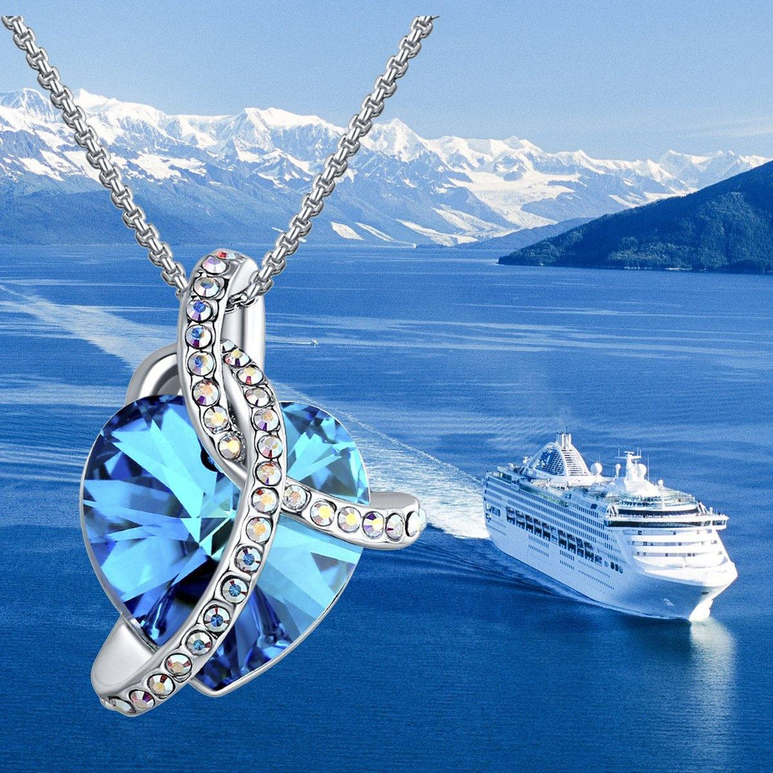 Love Crystal Necklace - ReadYourHeart,RNX-X1314,RNX-X1315